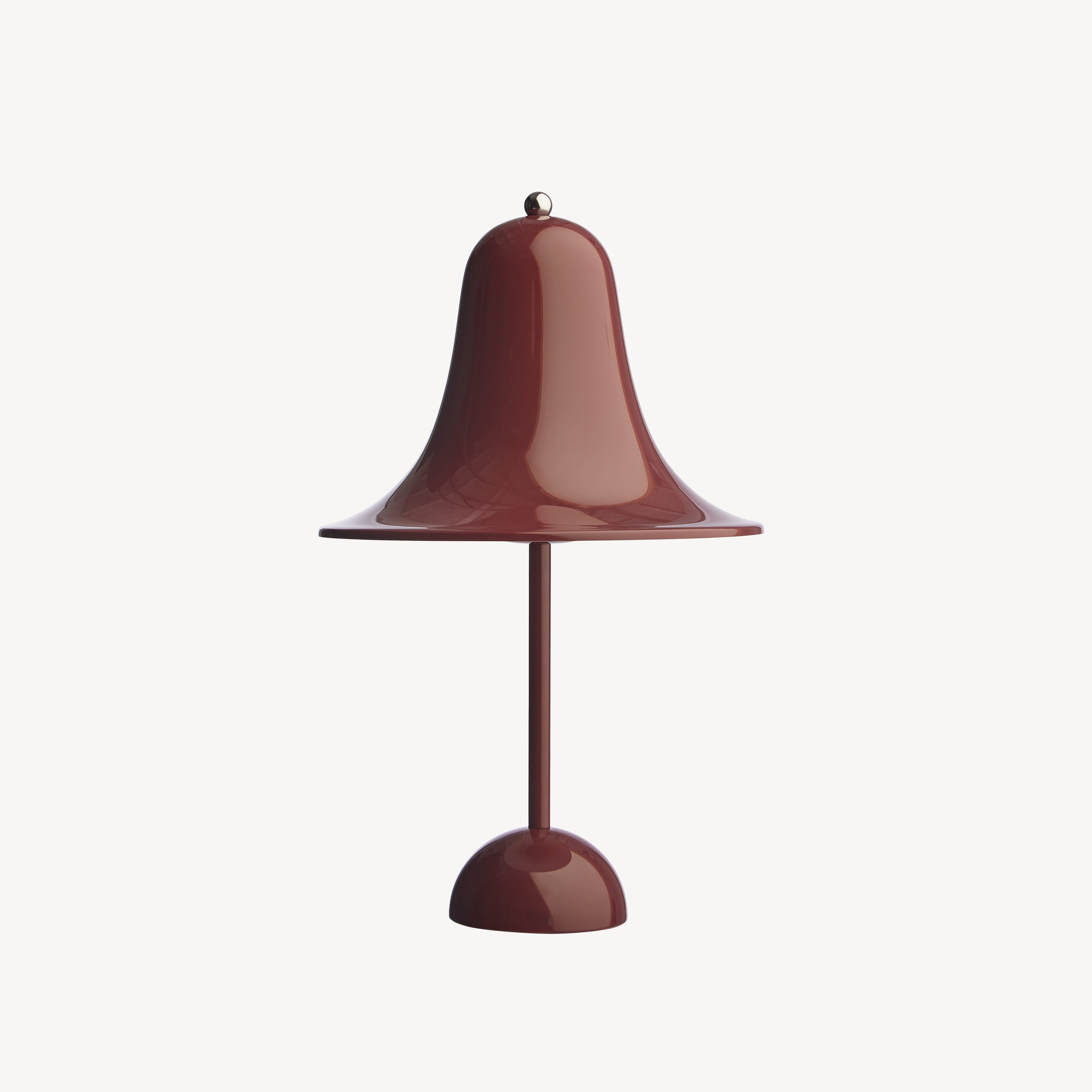 Burgundy sales table lamp