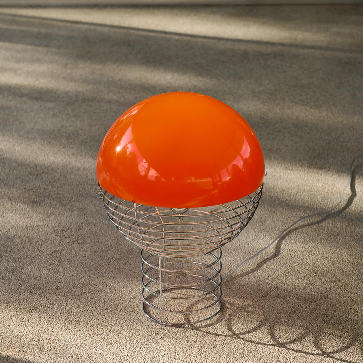 Leitmotiv - Lampe De Table Funky Hobby - Orange Vif