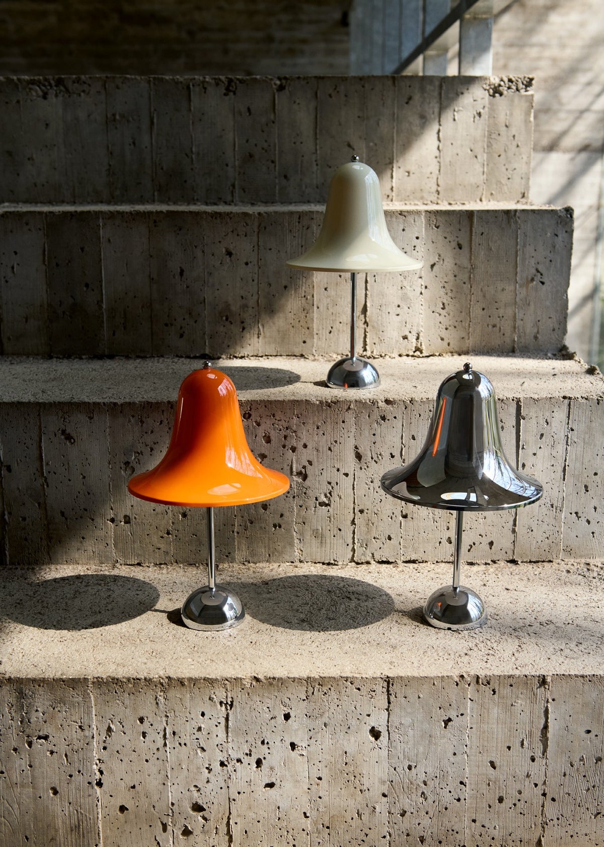 Pantop Ø18 Portable lamp, design by Verner Panton
