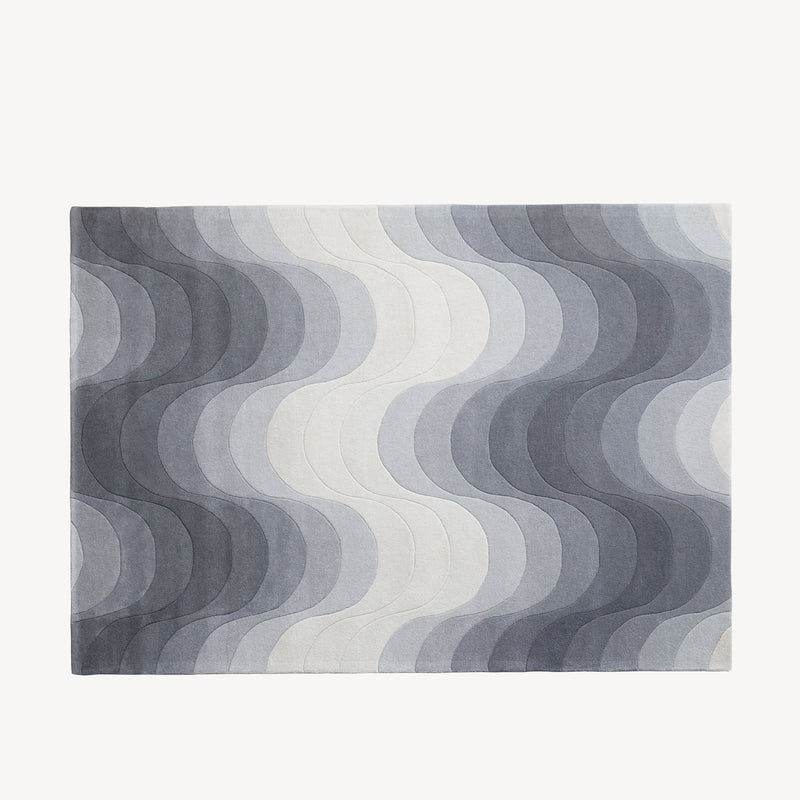 Wave Rug - Grey