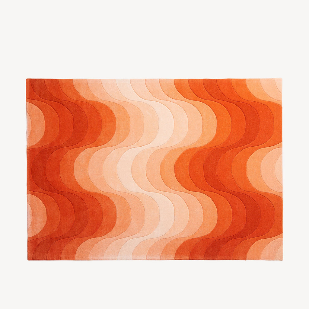 Wave Rug - Orange – VERPAN International